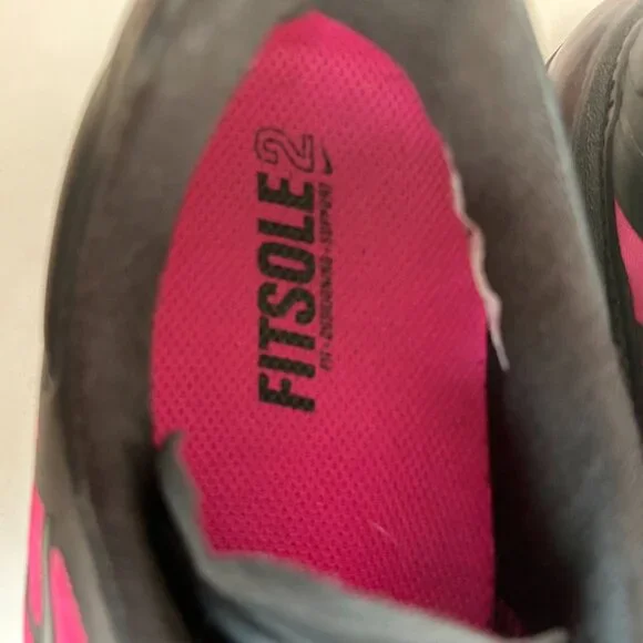 Nike Air Max Pink Black 2011 Women's Sneakers Red Y2K 429890-065 Fitsol 2 8.5 - Picture 5 of 6